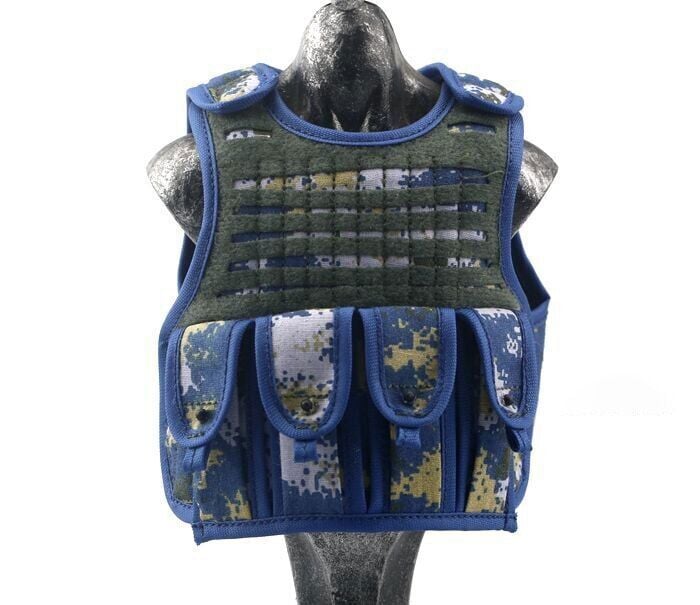 Gilet antiproiettile mimetico scala 1/6 Corpo dei Marines MI adatto 12'' figure corpo giocattoli