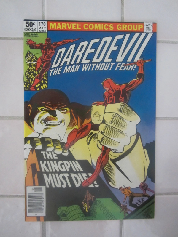 Daredevil n° 170 comics us vo