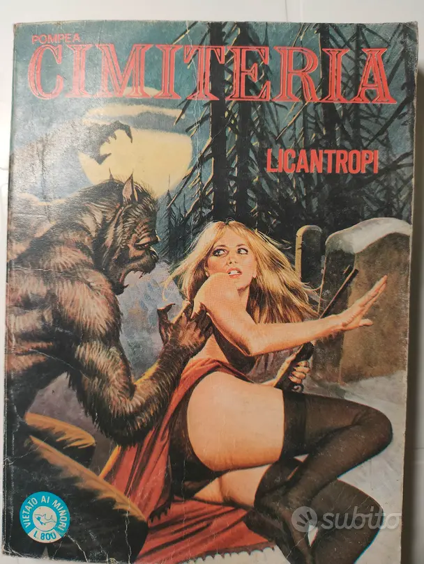 ⭐ CIMITERIA - Lotto 12 Albi Horror ⭐