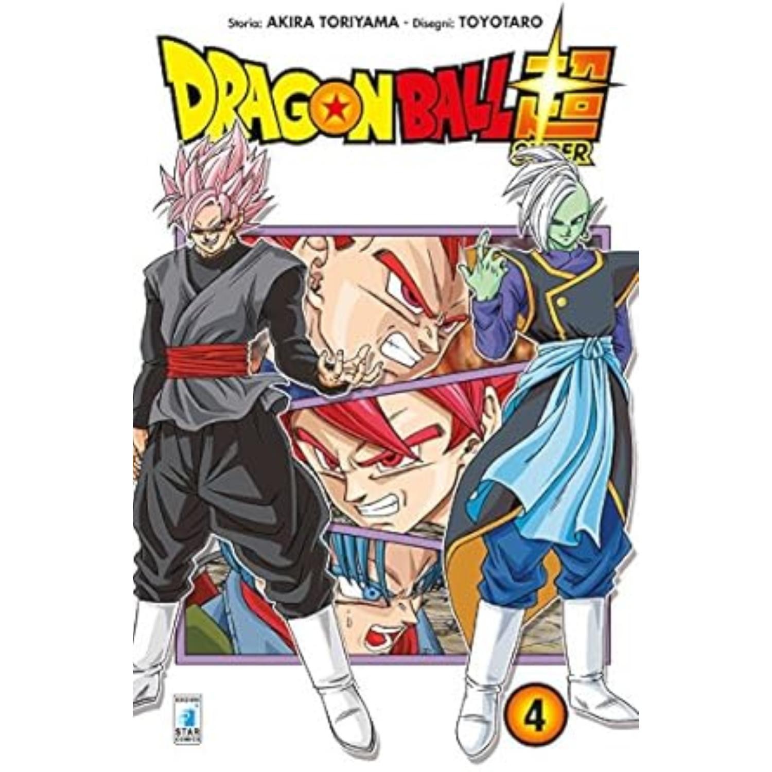 TOYOTARO AKIRA TORIYAMA DRAGON BALL SUPER 4 STAR COMICS