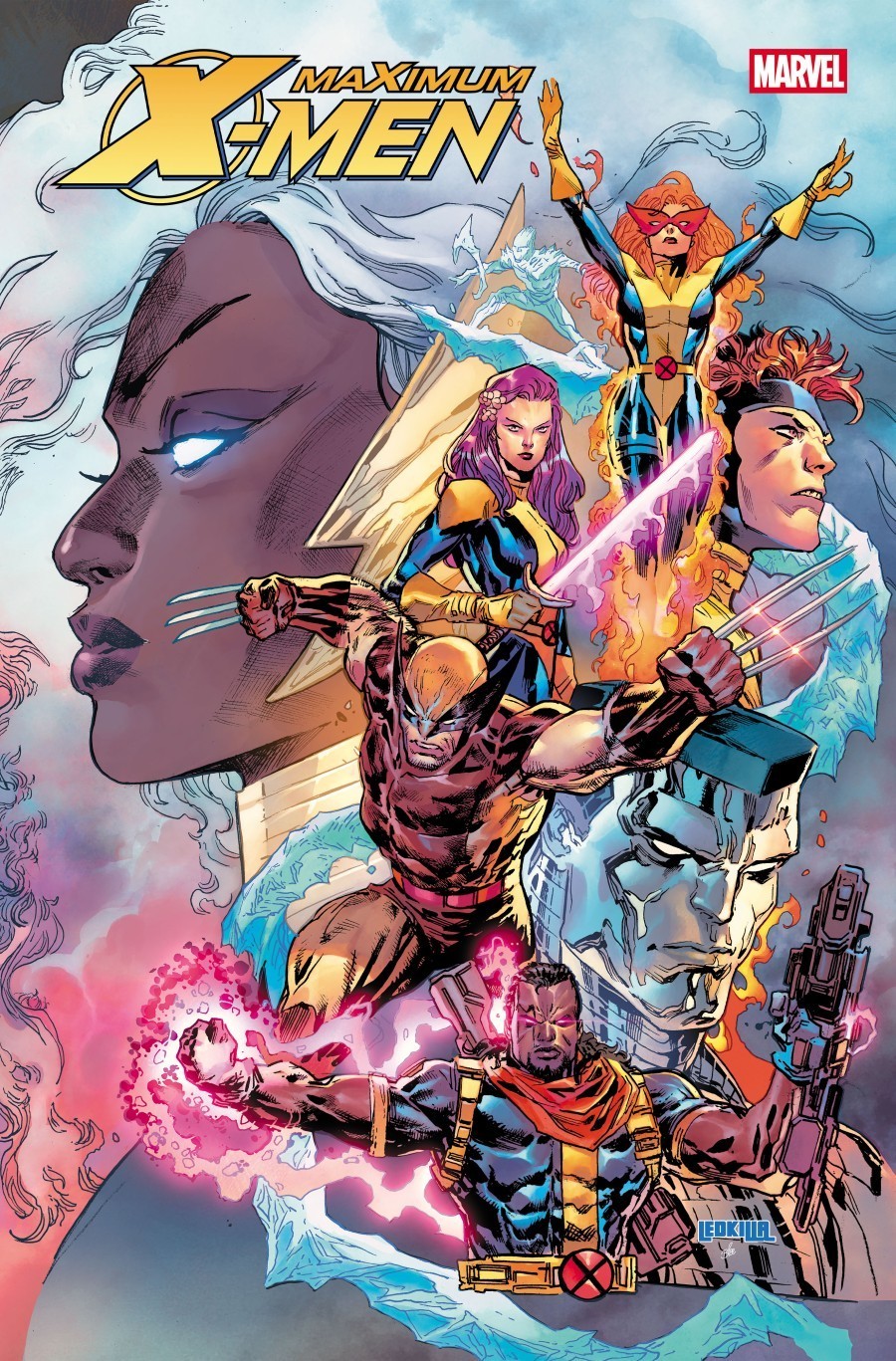 MAXIMUM X-MEN #1 KEN LASHLEY VARIANTE COPERTINA QUASI NUOVO MARVEL COMICS PREVENDITA 12/9/2026