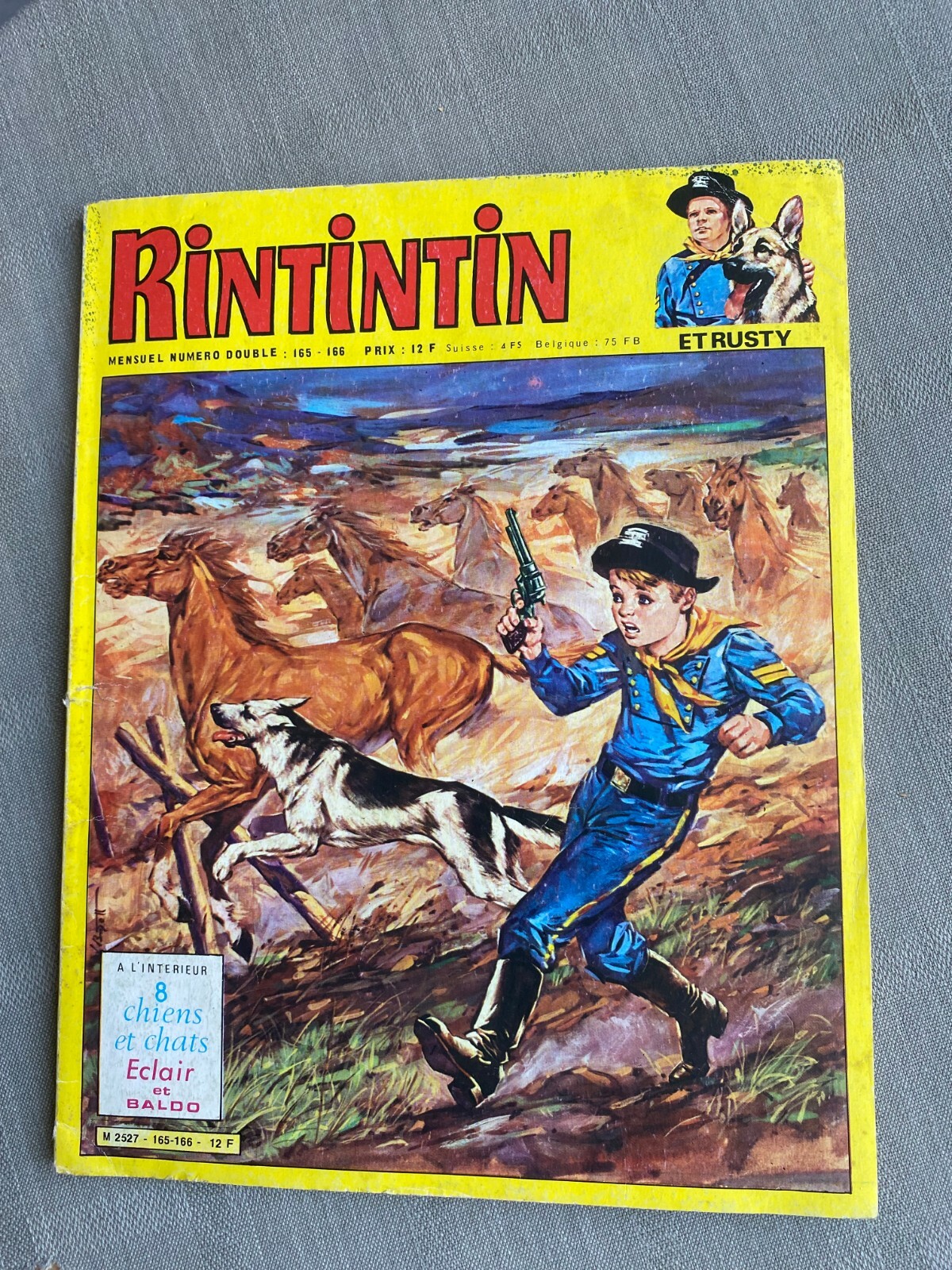 Rin Tin Tin N°165 / 166 2ª Serie 1983 In Buone Condizioni