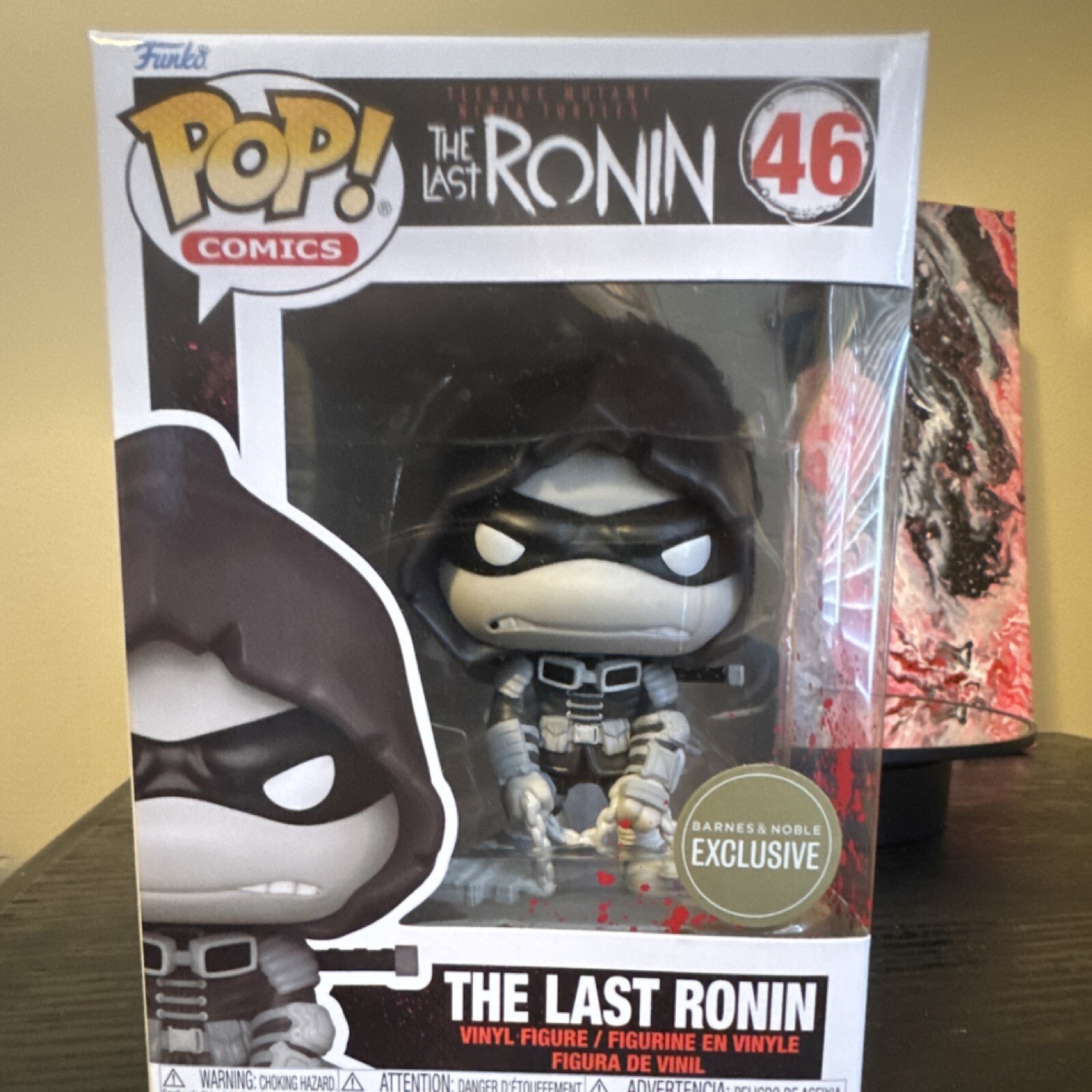 Funko Pop! Comics L'ultimo Ronin figurina in vinile #46 cappuccio nero