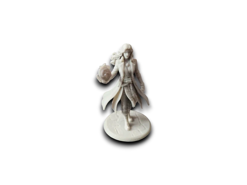 Miniatura Umana Warlock per D&D