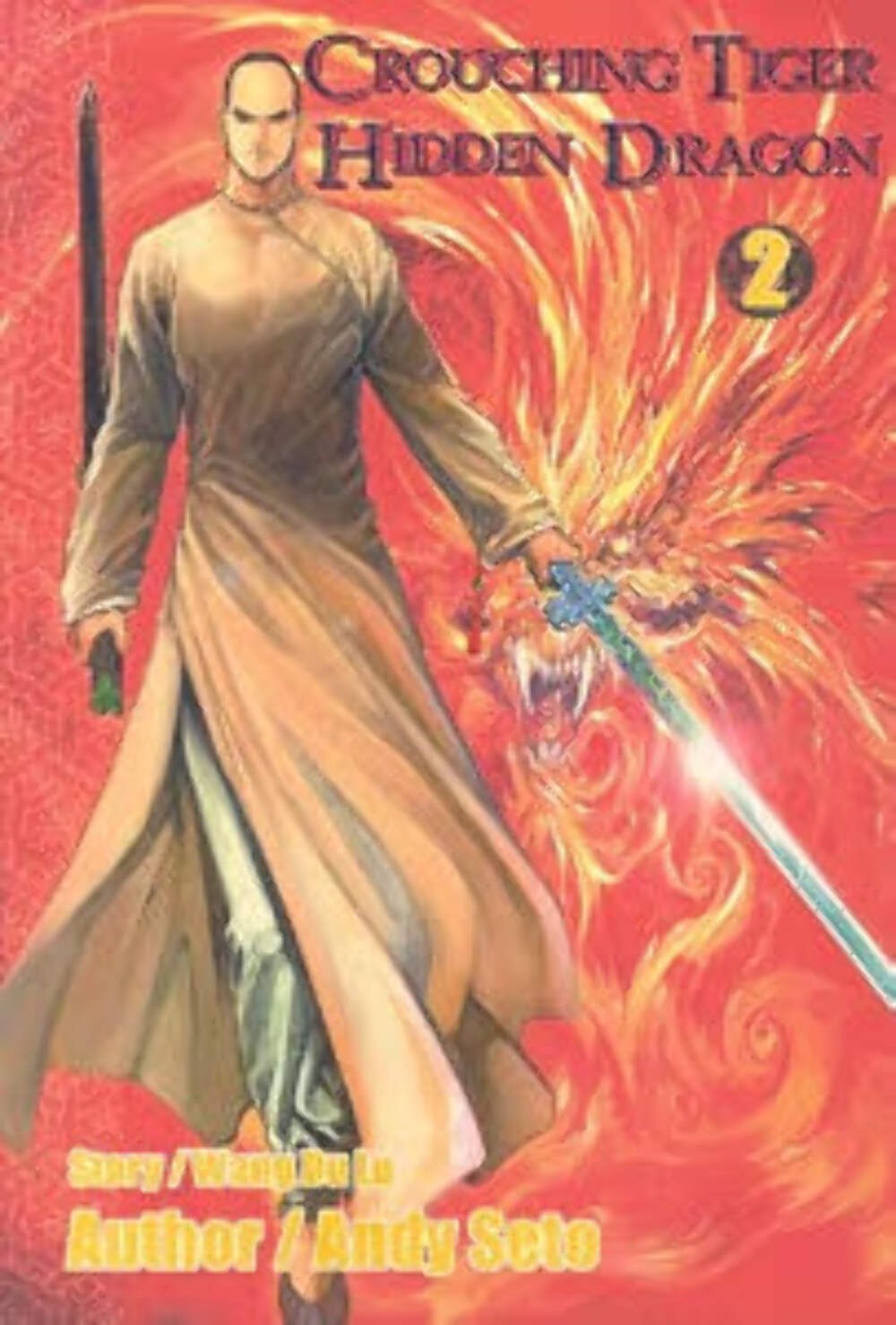 Crouching Tiger Hidden Dragon Vol 2 usato manga inglese graphic novel fumetto