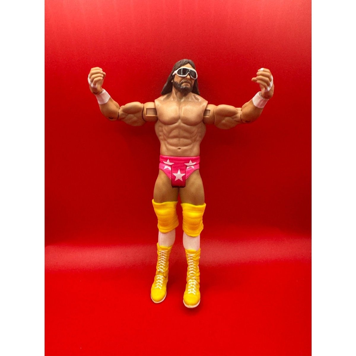 Macho Man Randy Savage Wrestlemania Series 37 Mattel WWE Basic Action Figure