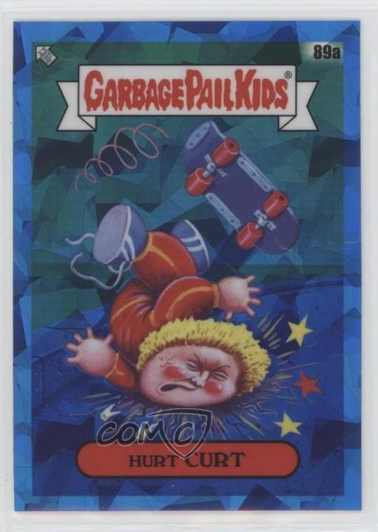 2021 Topps Chrome Sapphire Spazzatura Secchio Bambini Ferito Curt #89a 0sf1