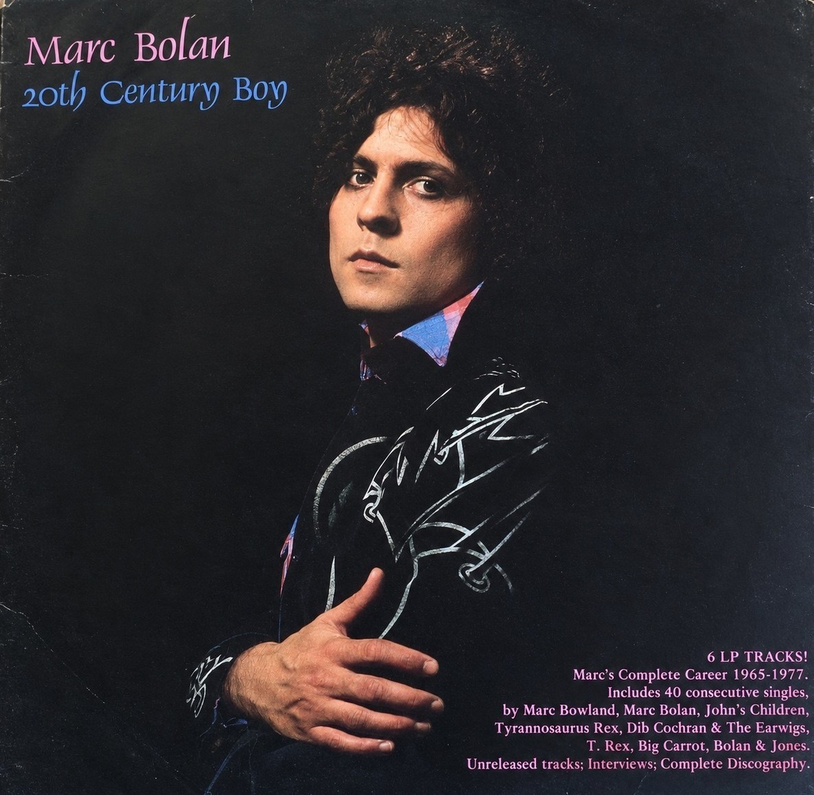 Marc Bolan  20th Century Boy Australian triple 3 LP 1981 vinyl inserts gatefold