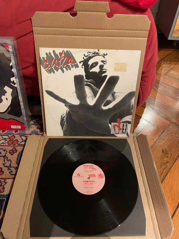 Cuba, d Sastro - Cuore di rabbia / affari di droga (12") Vinile