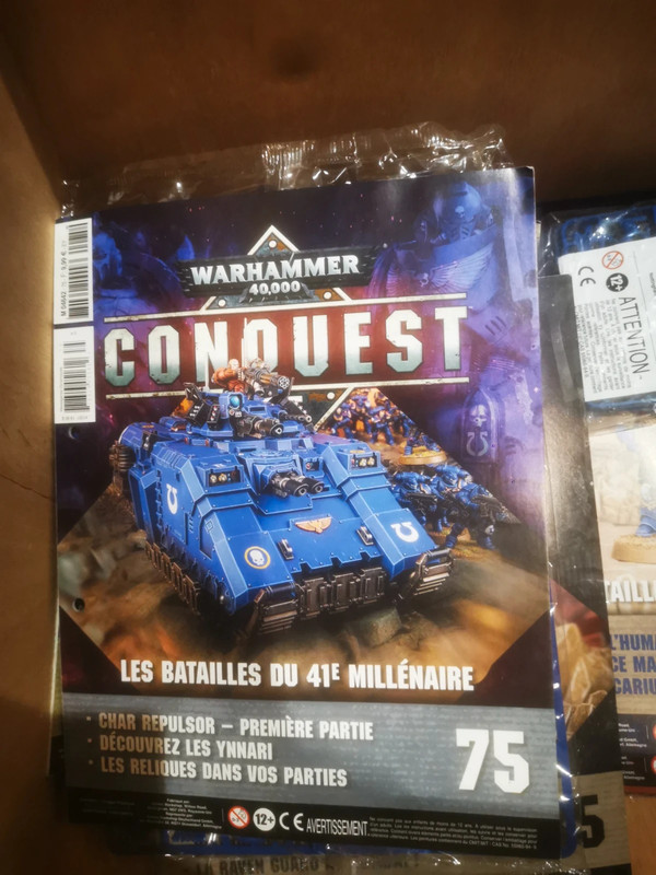 Lot complet Char Répulseur - Warhammer 40k Conquest (75 à 78) - NEUF