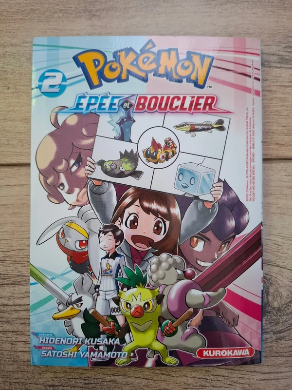 Manga "Pokémon - Epée et Bouclier 2"