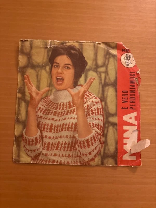 Mina 45 giri italdisc