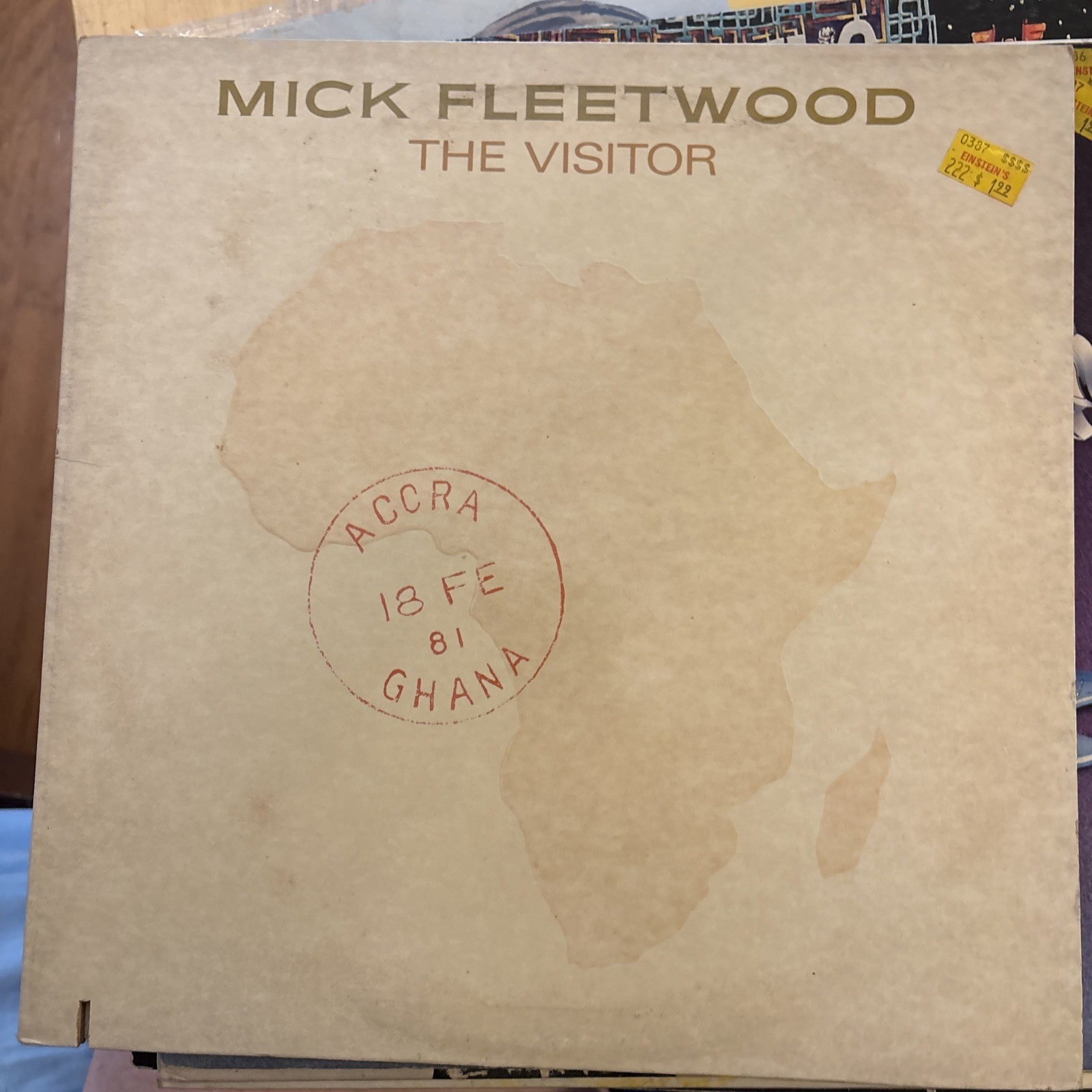 mick fleetwood - The Visitor LP Gatefold  Excellent/Excellent Vinyl