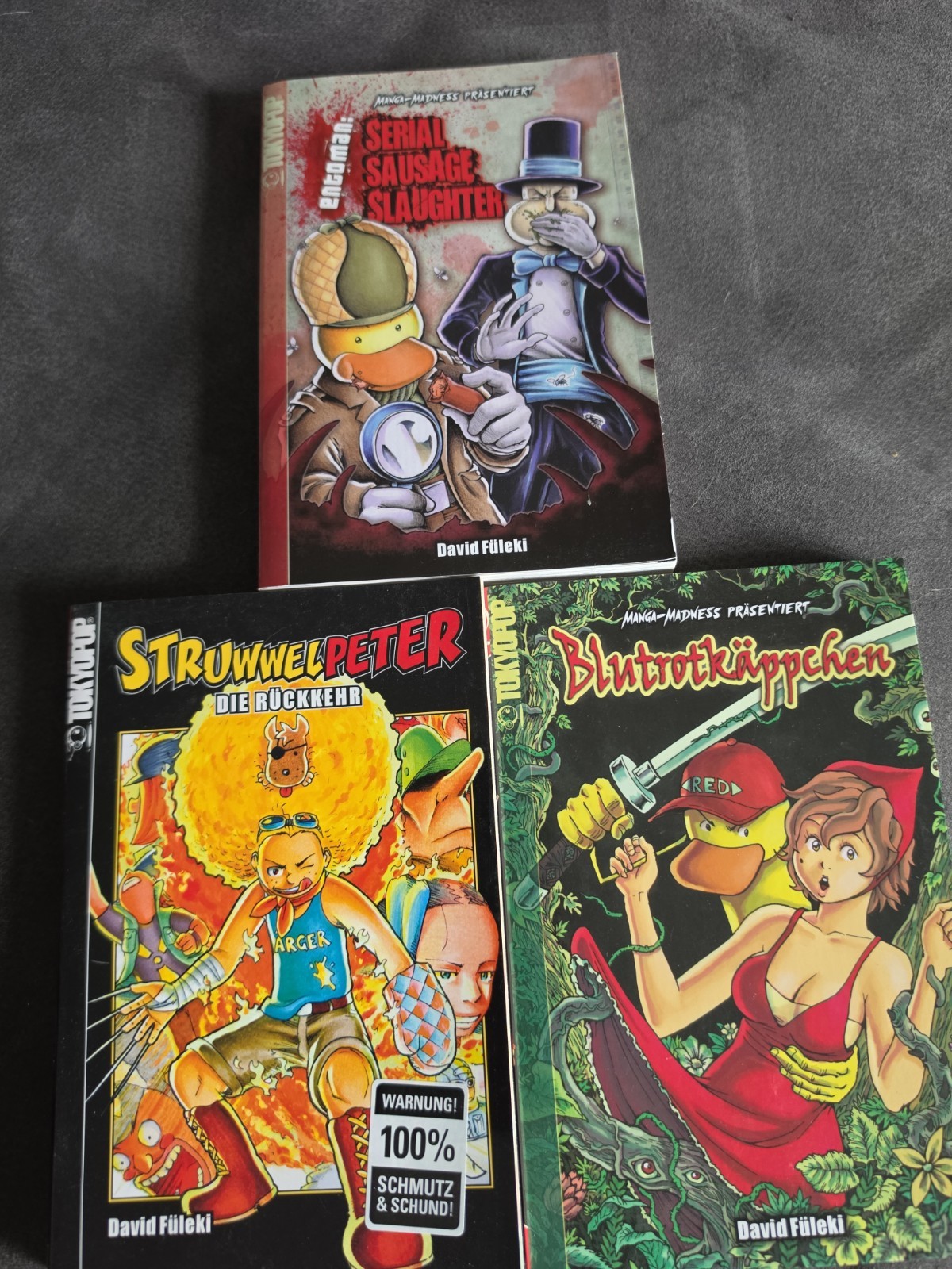 3x Manga Madness Tokyopop varie edizioni IT VBX 