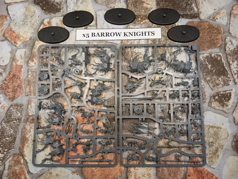 Soulblight Gravelords - Warhammer Age of Sigmar / AOS – 5x Barrow Knights