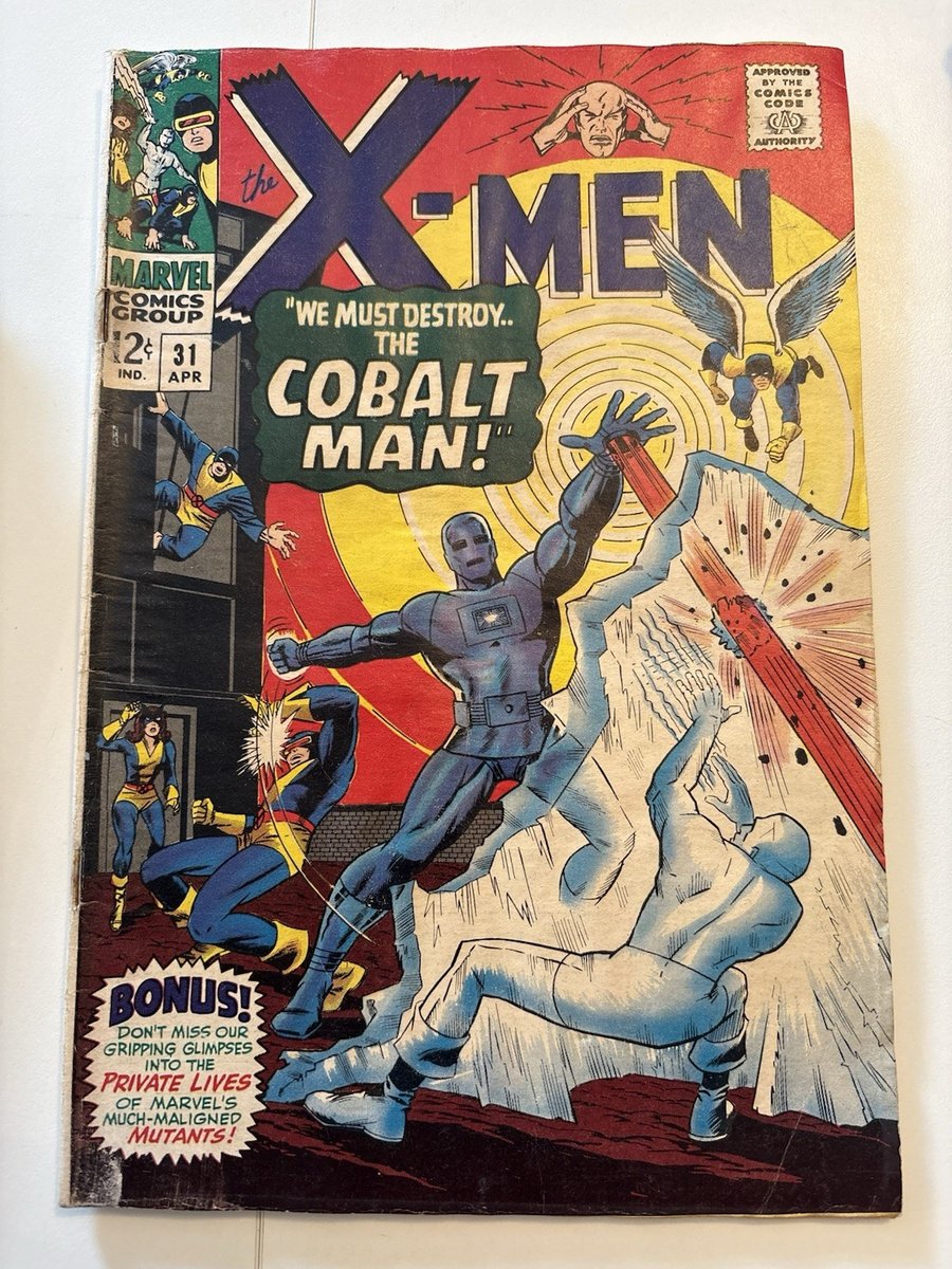 The X-Men #31 (Marvel Comics April 1967)