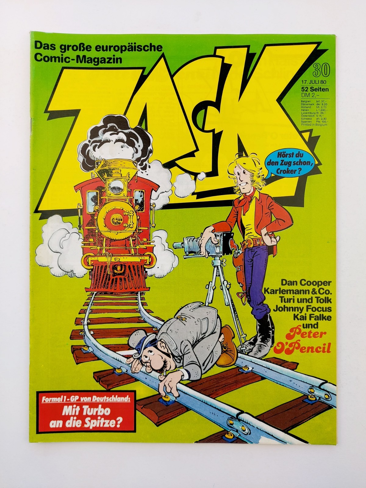 Corallo Fumetto - Zack n.30 / 1980 (terza edizione) Ottime condizioni / Z1