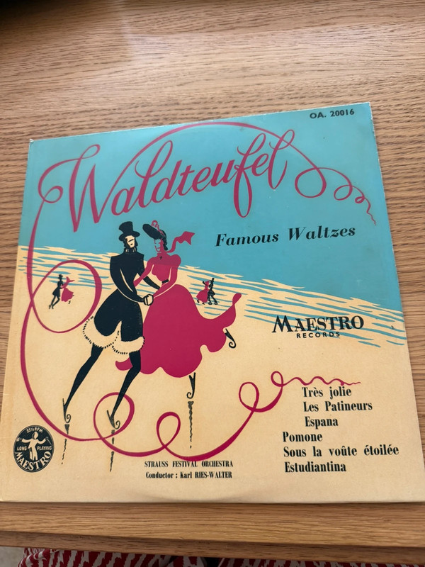 Vinyle valses de Strauss