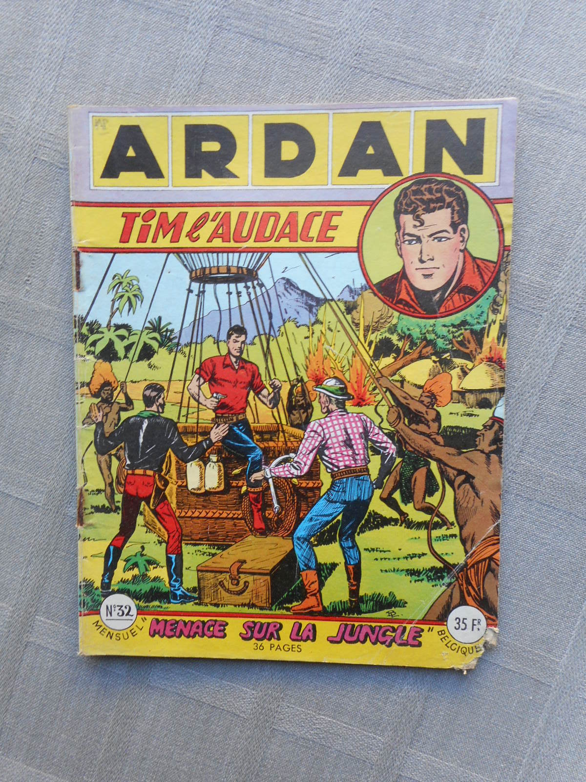 Artima Ardan Tim L'Audace 1ª Serie N° 32 1954 In Buone Condizioni