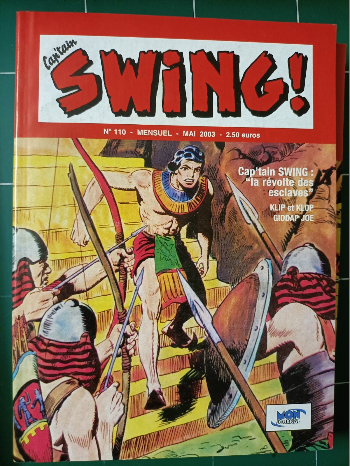 Capt'ain SWING 2 éme Série n° 110  / TBE NEUF  /  2003 / MON JOURNAL MULTIMÉDIAS