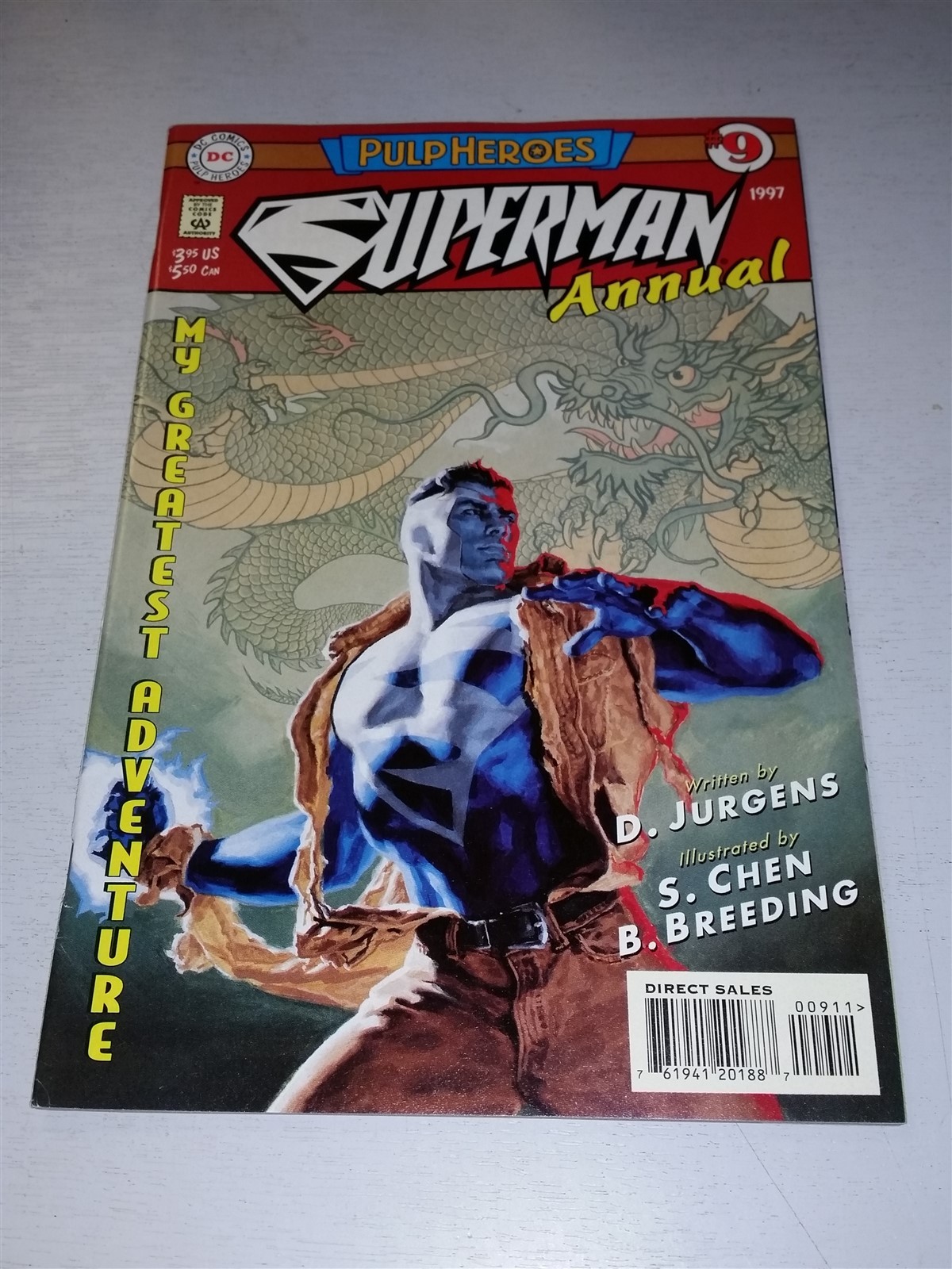 SUPERMAN ANNUAL #9 VF (8.0 OR BETTER) MAY 1997 DC COMICS