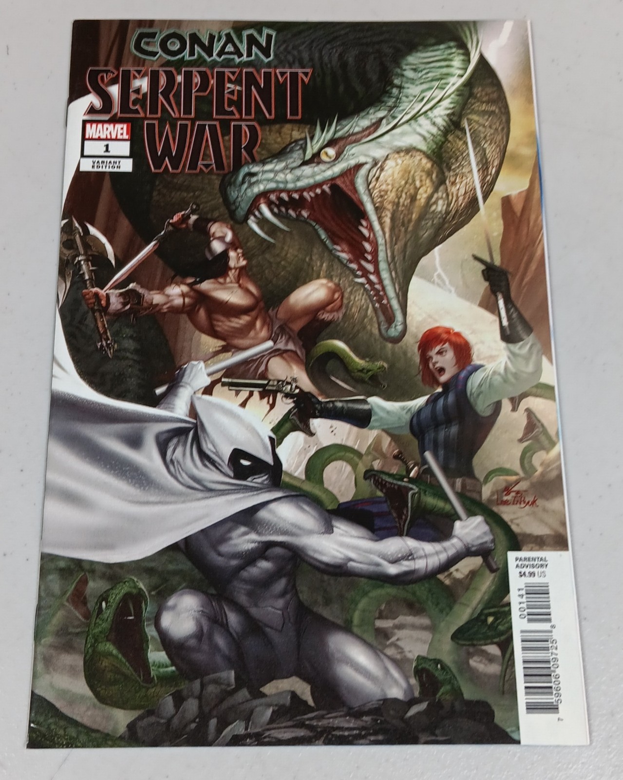 Conan: Serpent War #1 - Variante Lee InHyuk