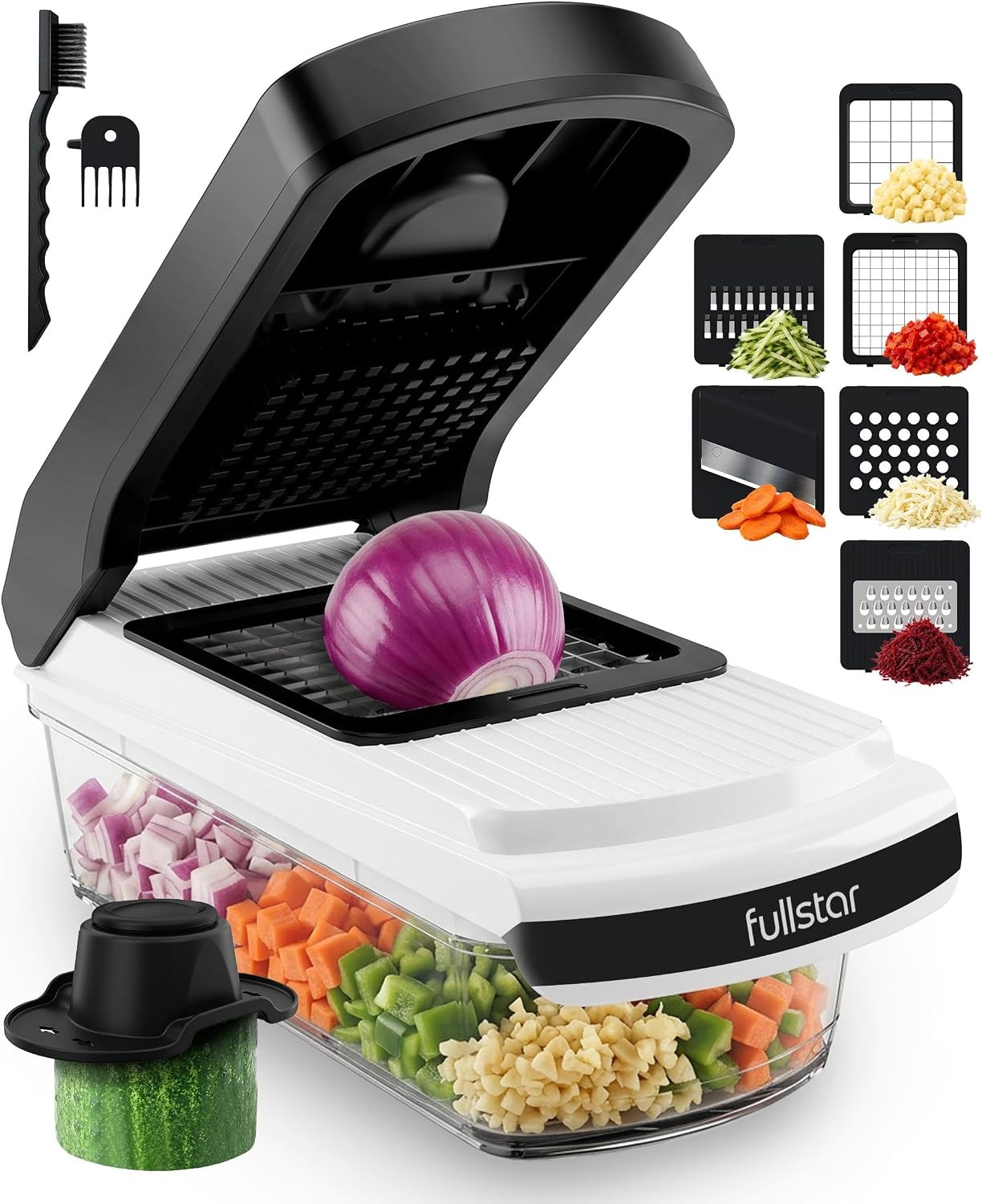 Pro Core Vegetable Chopper & Mandoline Slicer, 6-in-1 Kitchen Tool