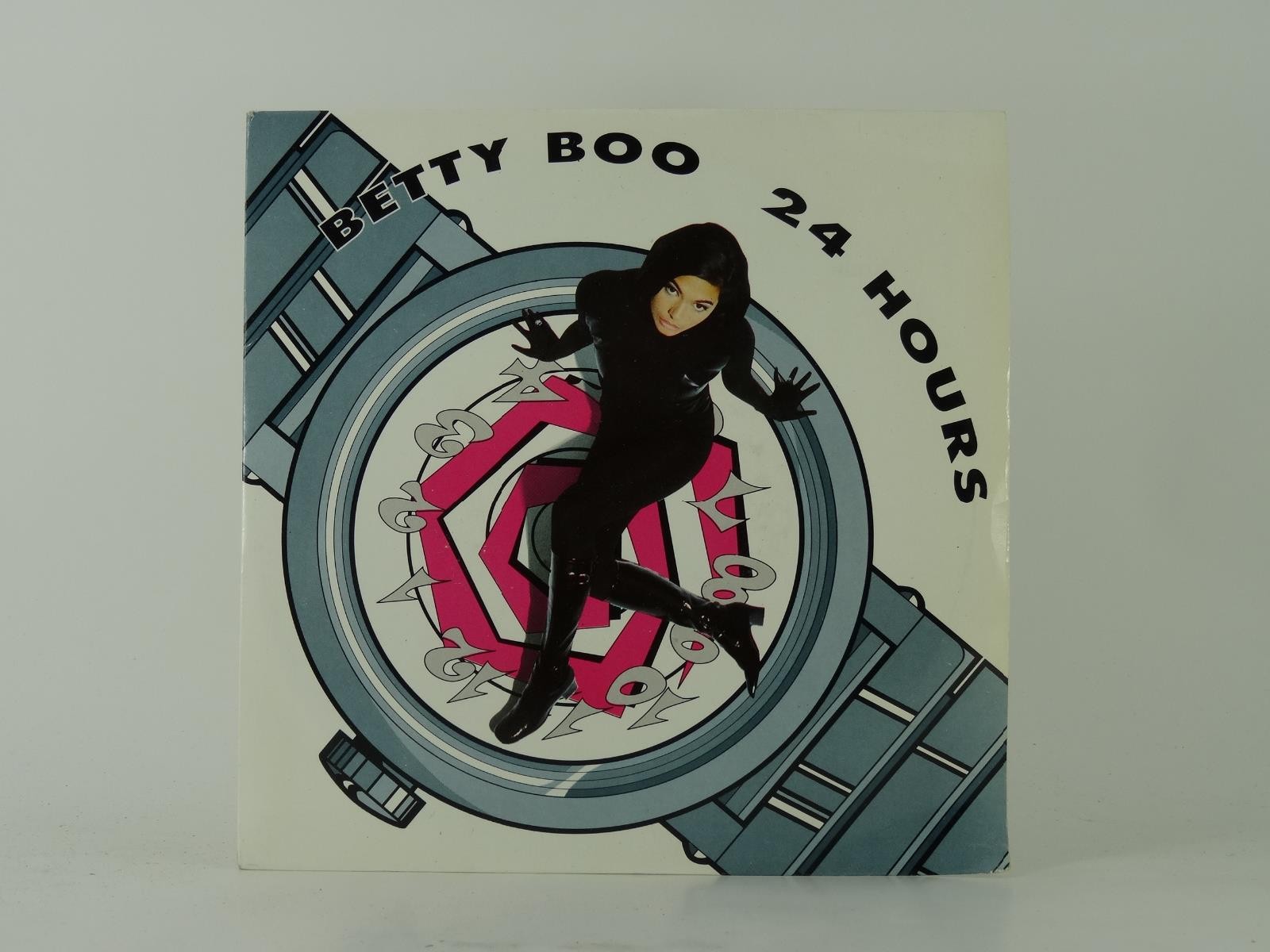 BETTY BOO 24 HOURS (9) 2 Track 7" Single plus Picture Sleeve RHYTHM KING