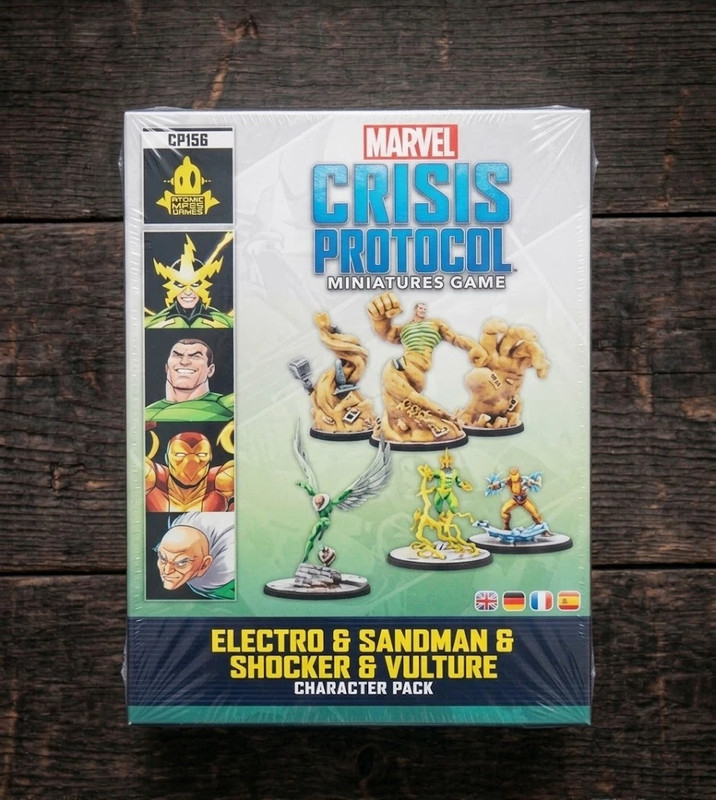Marvel Crisis Protocol: Electro & Sandman & Shocker & Vulture