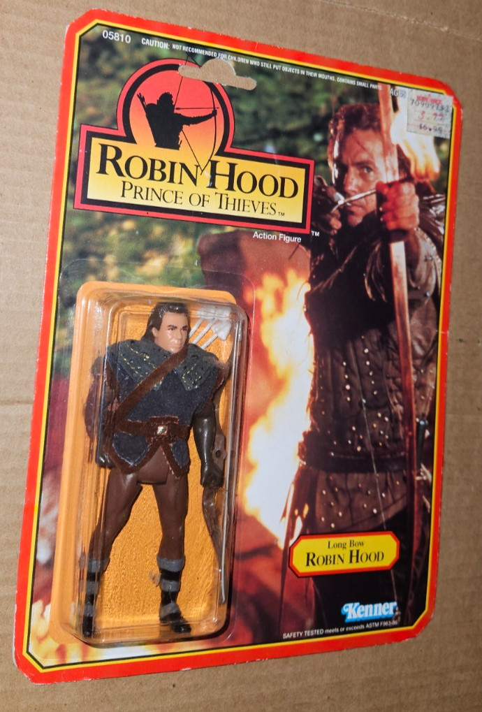 Kenner Robin Hood Prince of Thieves Long Bow 1990 Sealed Action Figure Vintage