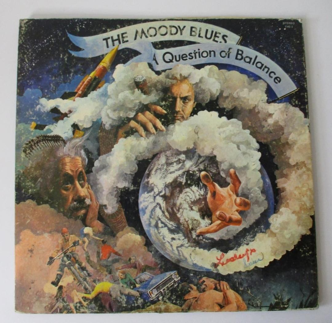 The Moody Blues; A Question of Balance (Stereo LP) THS 3; London Records Thresho