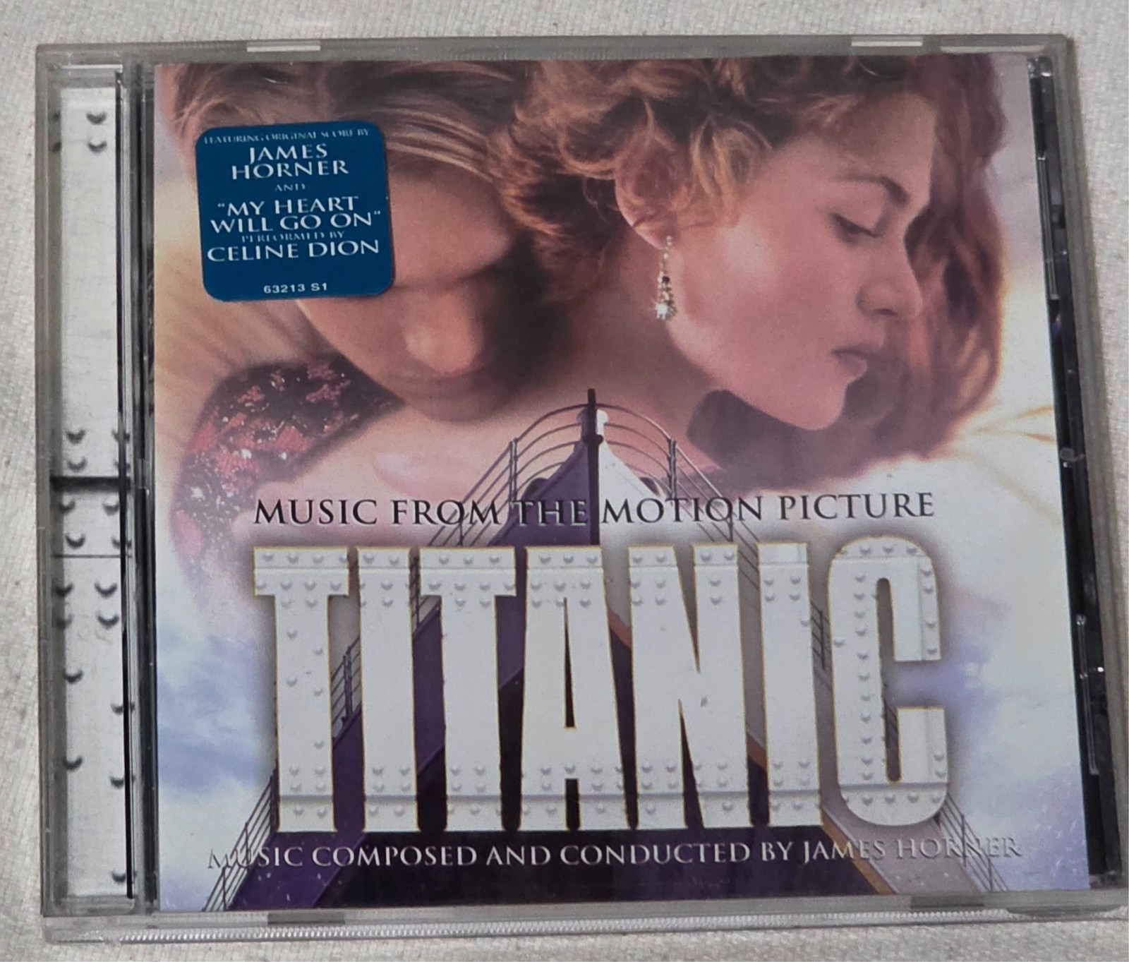 Titanic Music From Motion Picture CD James Horner Celine Dion Soundtrack 1997