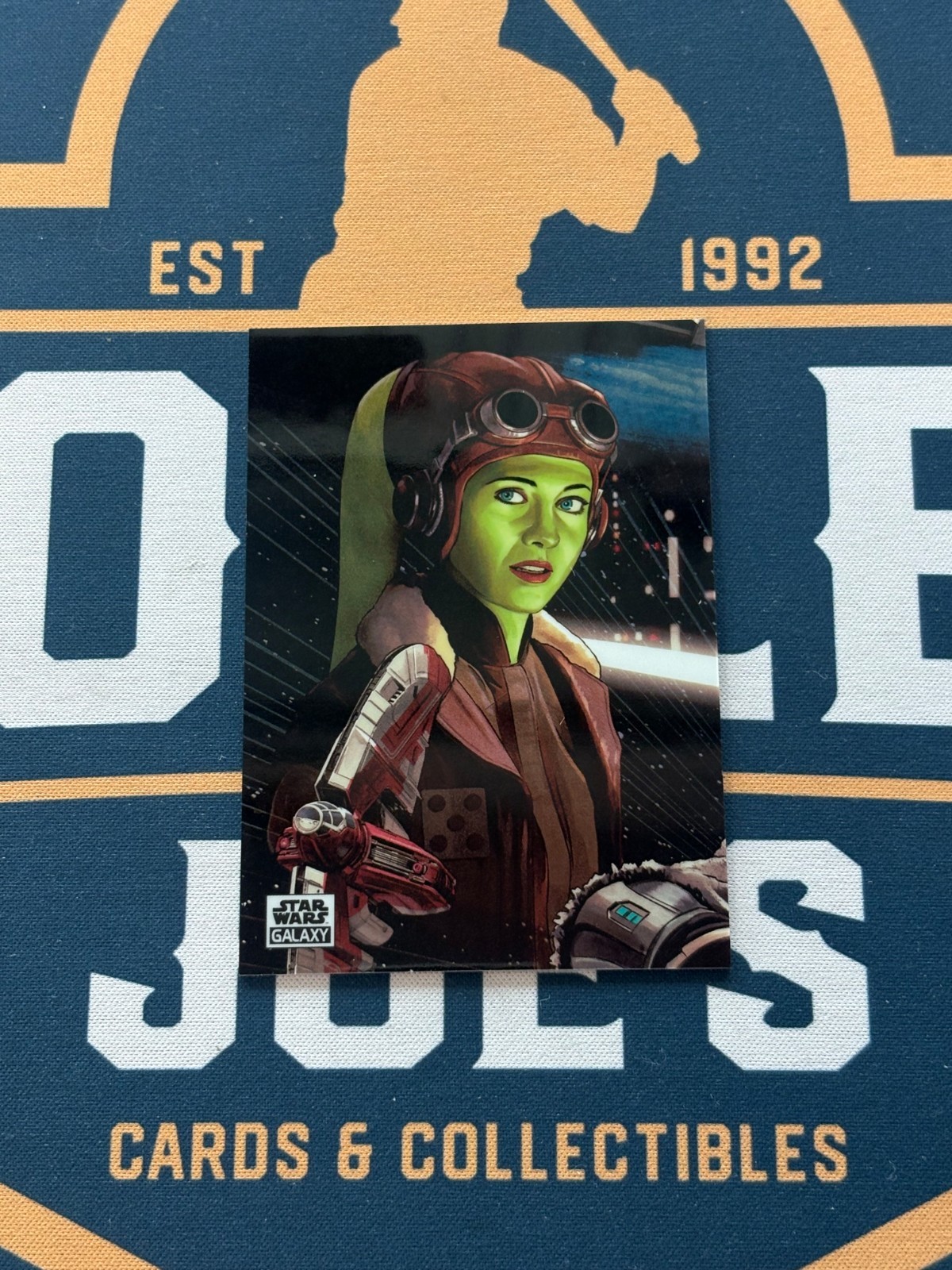 2025 TOPPS CHROME GALAXY CARTA PUZZLE ARTE ORIGINALE STAR WARS #AP-1 AHSOKA TANO