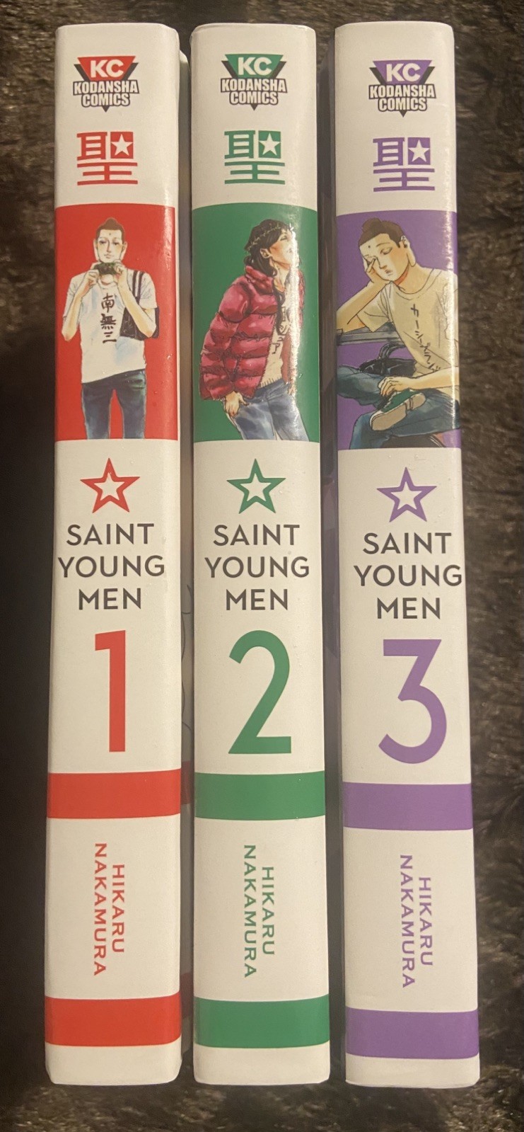 NUOVISSIMO Kodansha Saint Young Men Vol 1-3 set manga inglese copertina rigida