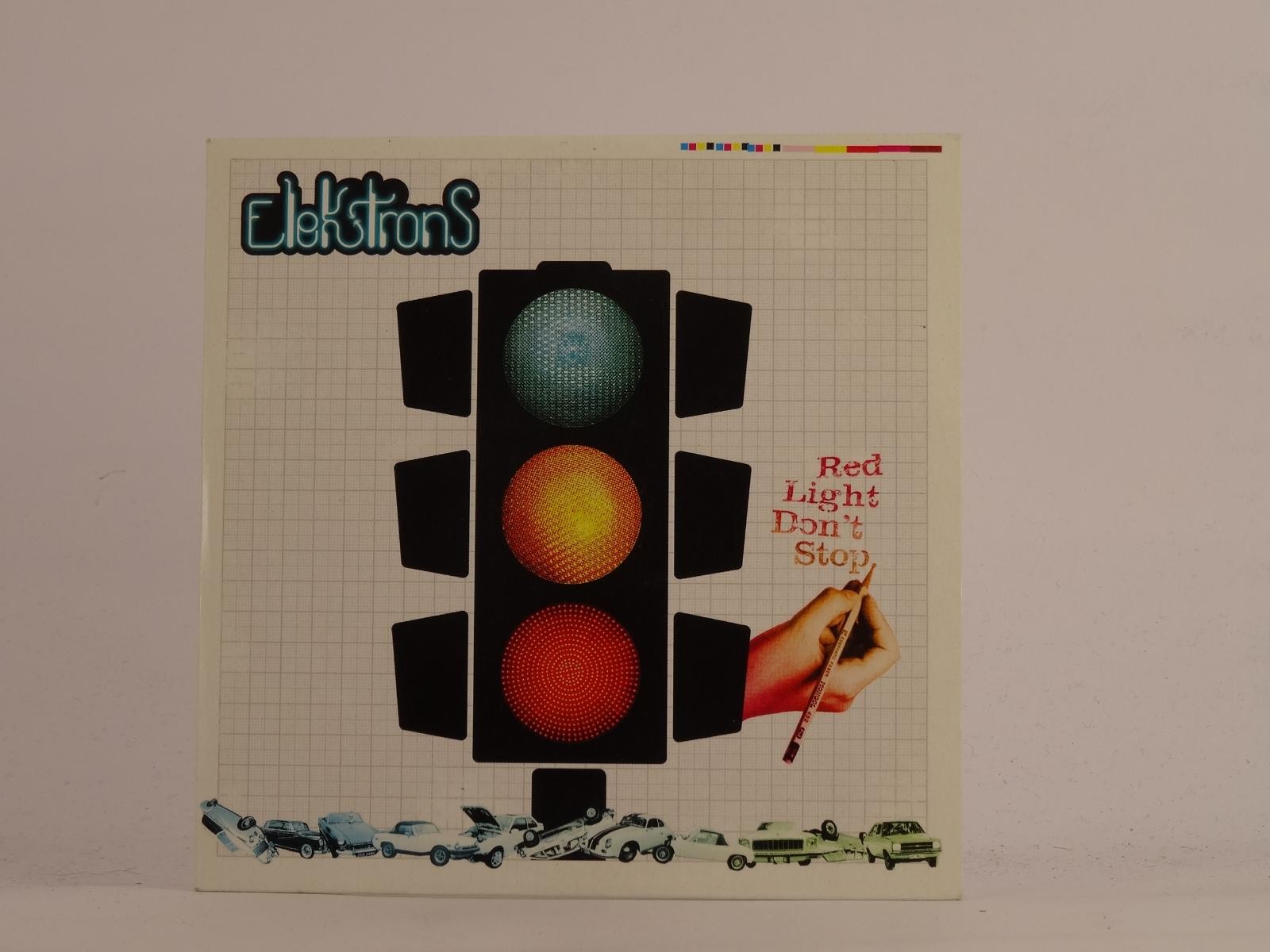 ELEKTRONS RED LIGHT DON'T STOP (486) 12 Track Promo CD Album including Card Slee