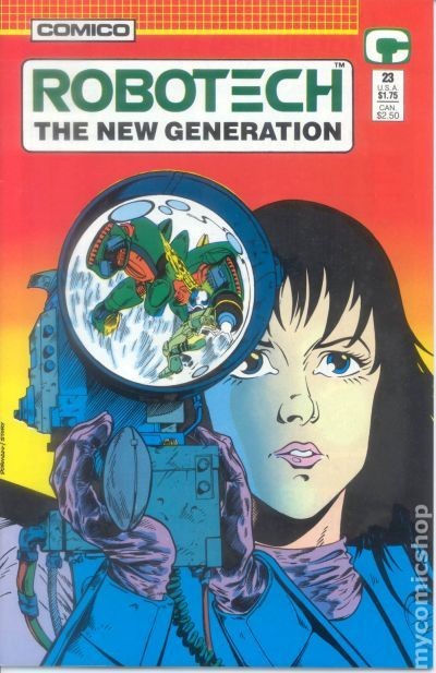Robotech La Nuova Generazione #23 VF 8.0 1988 Immagine Stock