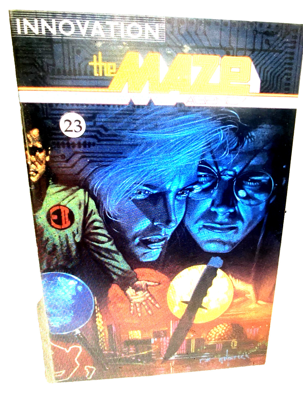 The Maze Agency #23 fumetto innovazione fumetti 1991 Brian Stelfreeze copertina ottime condizioni