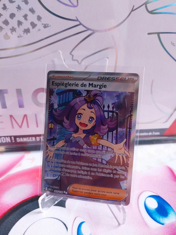 Carte Pokemon Espièglerie de Margie 165/132