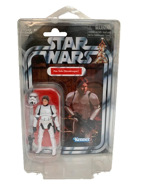 Star Wars Vintage Collection Han Solo Stormtrooper Disguise with Protective Case
