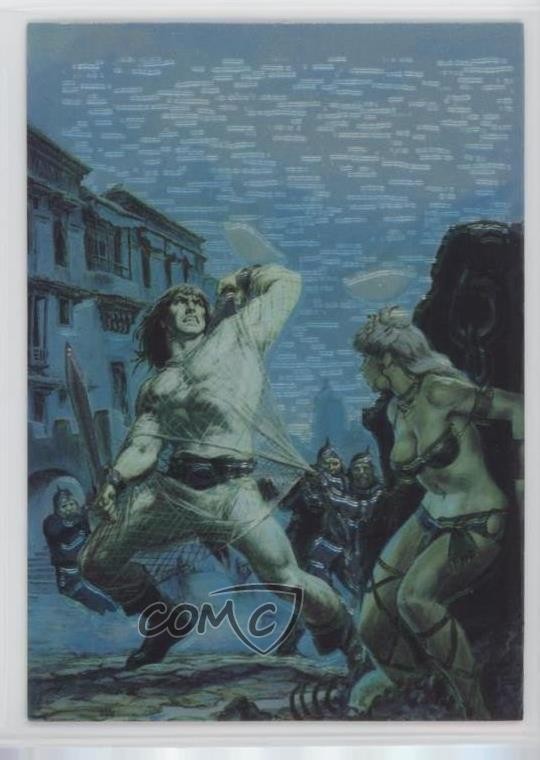1994 Comic Images Conan II All Chromium Savage Sword #58 #44 2k3