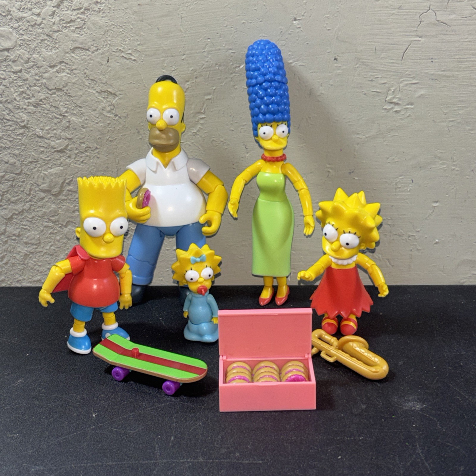 Simpson's 5" Figures Family  5 Pack Action Figures & Accessories Jakks Pacific