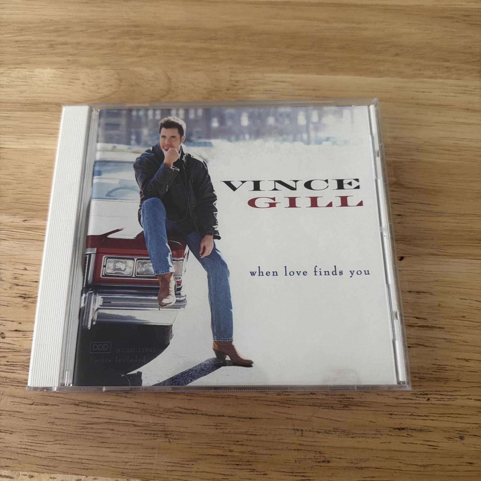 Vince Gill – When Love Finds You CD 1994 Country MCA MCAD-11047