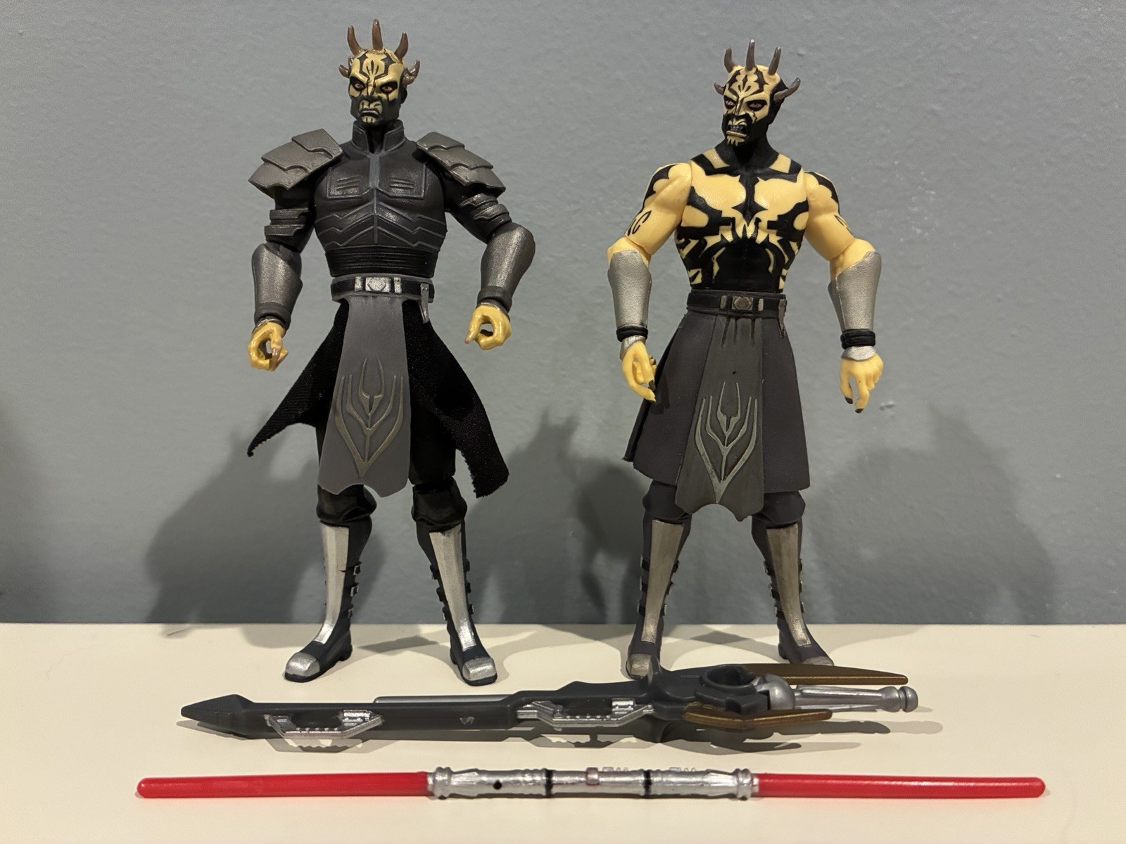 Lotto senza camicia corazzati Star Wars 3,75" Hasbro The Clone Wars Savage Opress sfusi