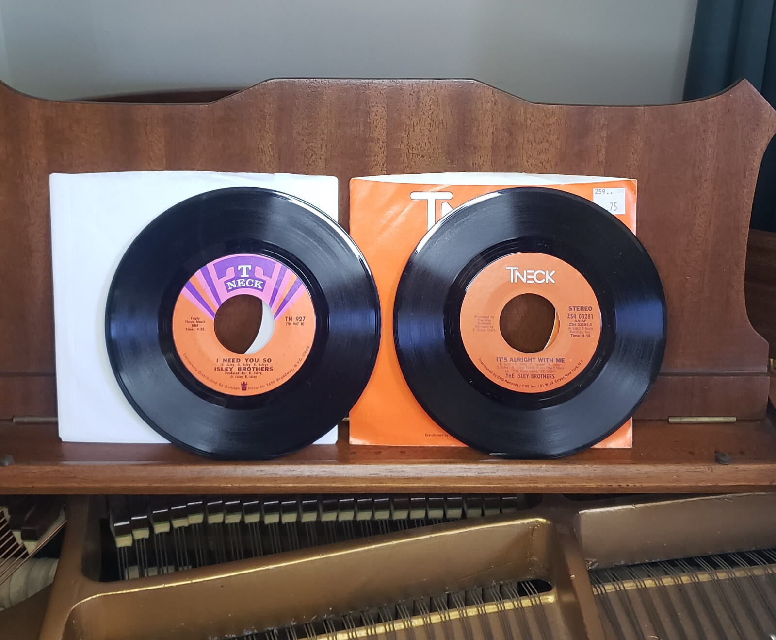 Isley Brothers 45 rpm 7" Singles Bundle Vinyl Records It's Alright With Me, etc