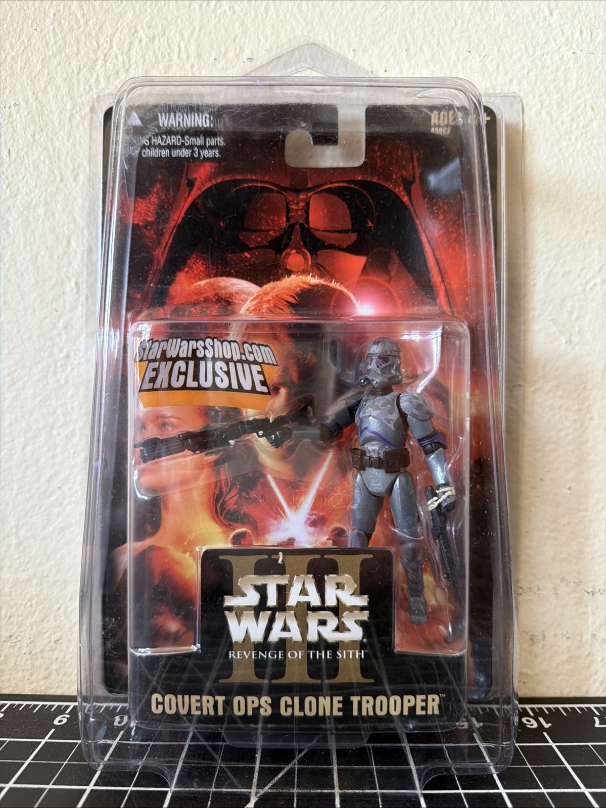 ROTS COVERT OPS CLONE TROOPER STAR WARS SHOP ESCLUSIVO nuovo con scatola HASBRO action figure