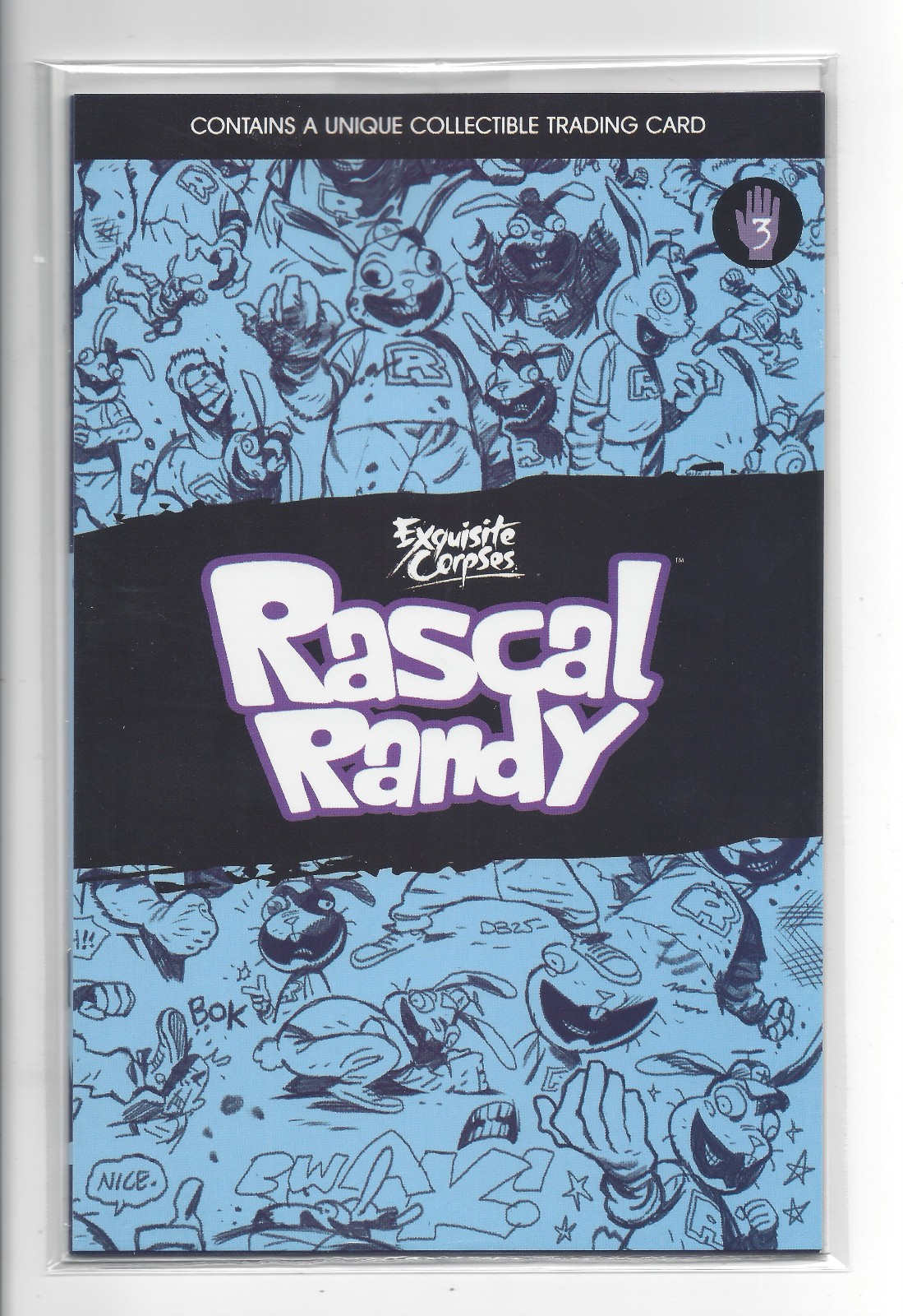 Carta collezionabile Rascal Randy #3 C Dylan Burnett prima stampa quasi nuova/nm+ immagine 2026