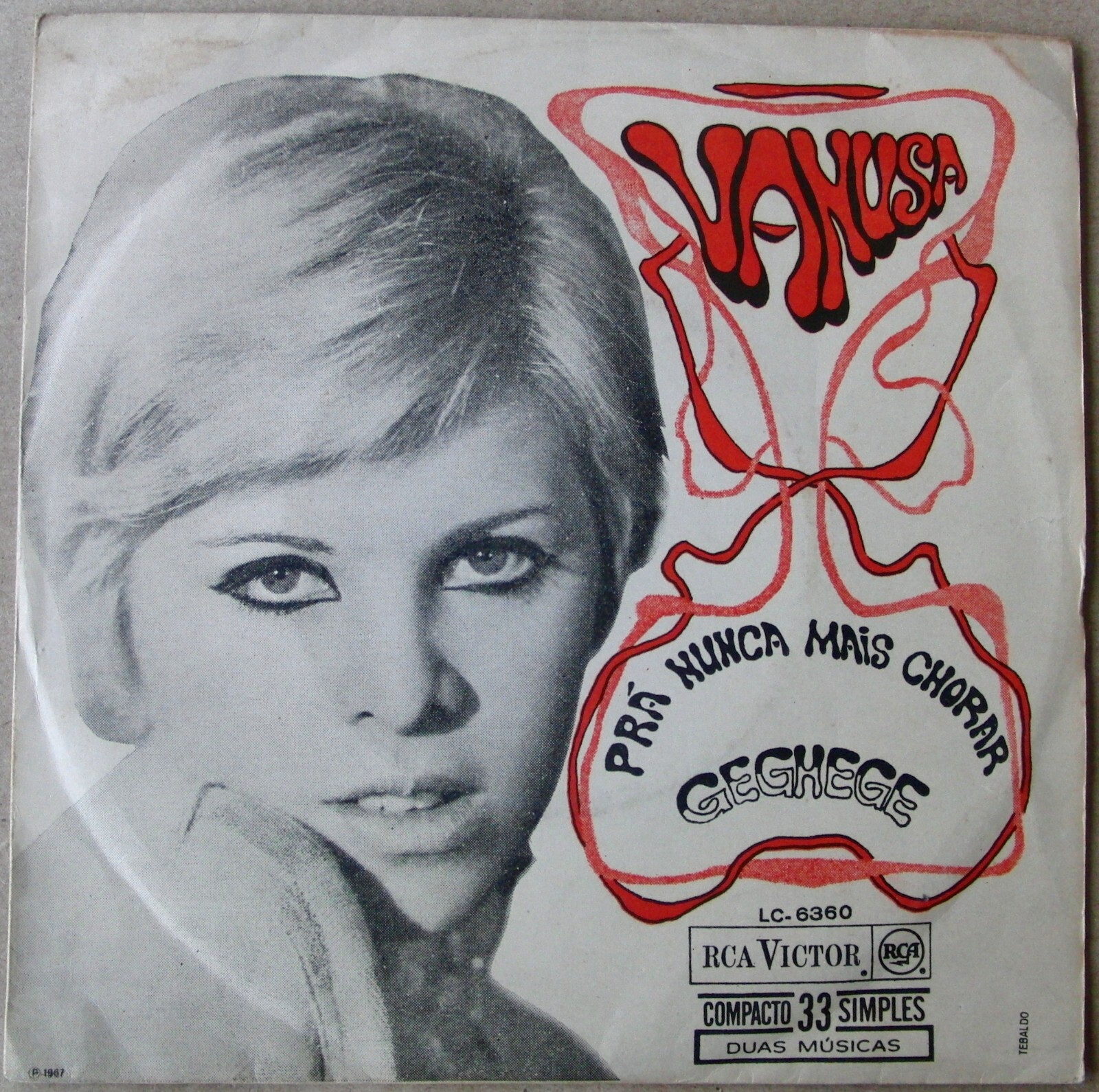 VANUSA 7" Il Geghege GARAGE MOD FREAKBEAT A GO GO 1967 Rita Pavone