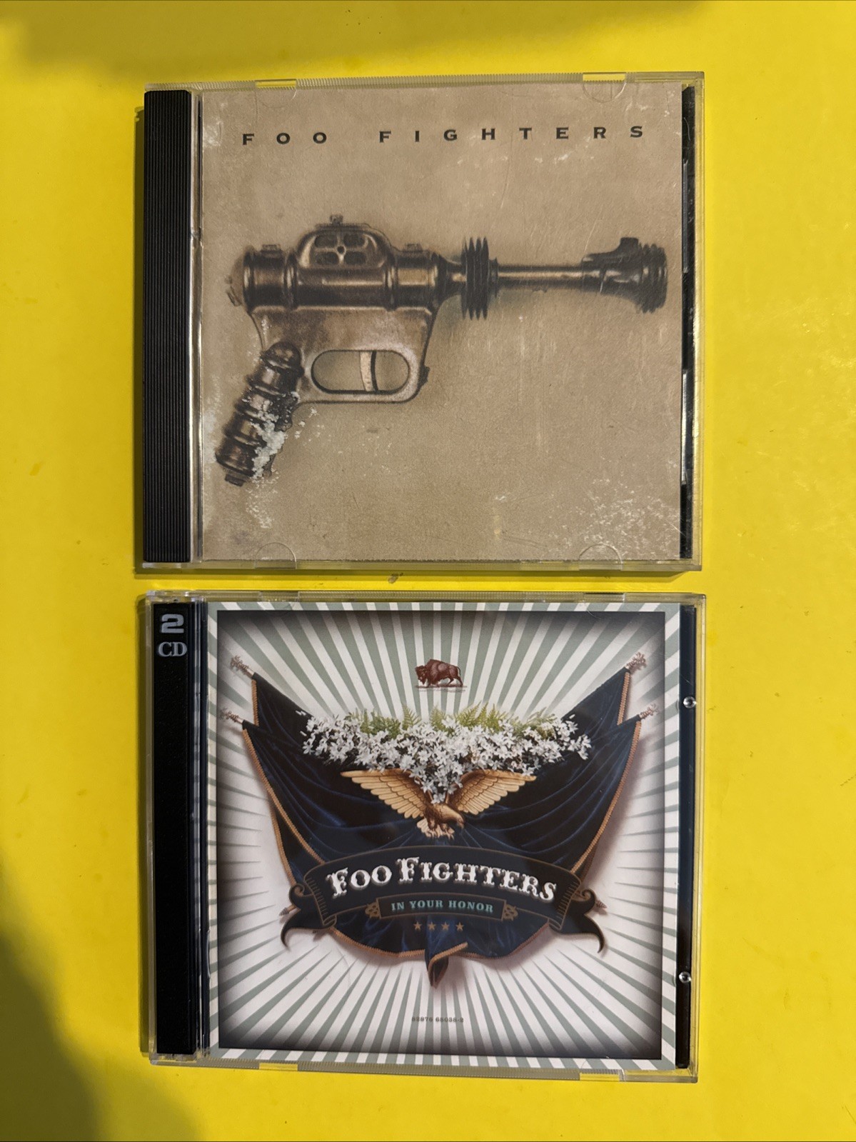 FOO FIGHTERS 1995 DEBUT + IN YOUR HONOR (2 CD 3 DISC LOT) LIKE NEW FREE SHIPPING