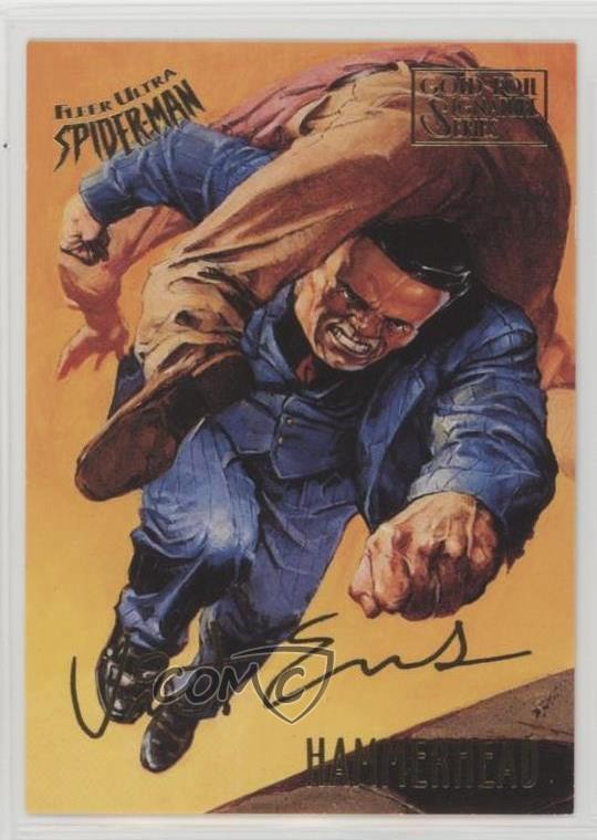 Fleer Ultra Marvel Spider-Man 1995 Gold Foil Signature Series Hammerhead 0l4h