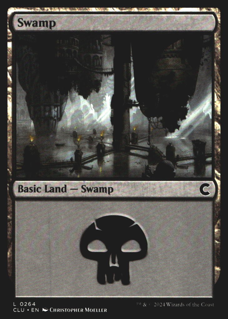 Swamp (0) 264 Ravnica: Clue Edition L quasi nuovo Magic: The Gathering